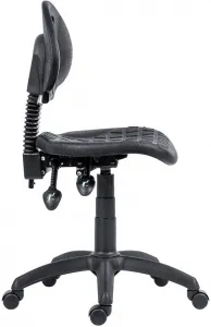 ANTARES Pracovná stolička 1290 5000 PU ASYN, plast, kolieska