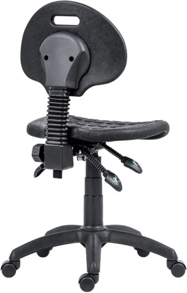 ANTARES Pracovná stolička 1290 5000 PU ASYN, plast, kolieska