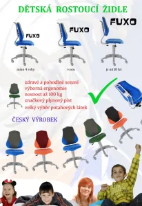 ALBA detská rostuca stolička FUXO V-LINE