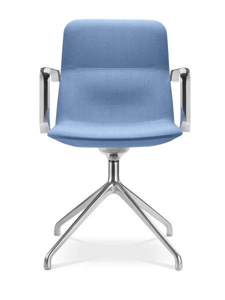 LD SEATING Konferenčné kreslo FLEXI LIGHT, CHL,BR,F20-N6