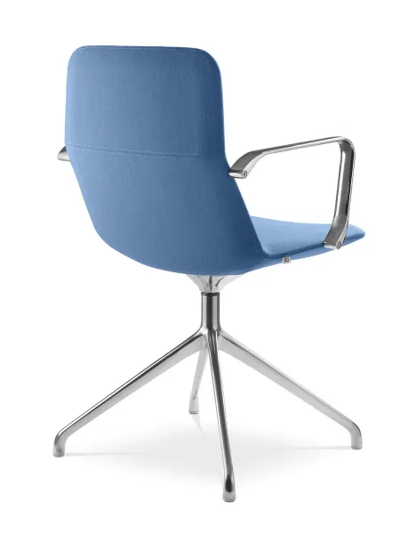 LD SEATING Konferenčné kreslo FLEXI LIGHT, CHL,BR,F20-N6