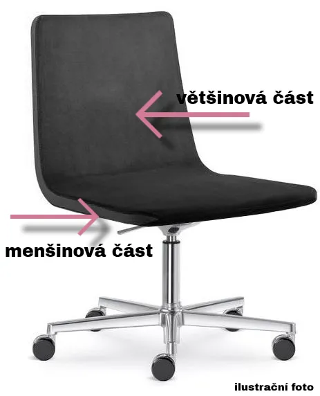 LD SEATING Kancelárské kreslo HARMONY 825-RA