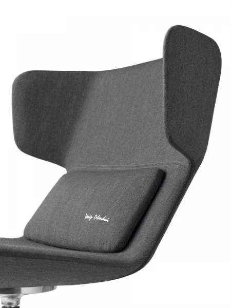 LD SEATING Designové kreslo FLEXI LOUNGE, FL-L-N1, kríž čierny