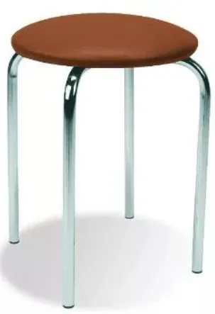 HALMAR Taburet CHICO V04 čierny