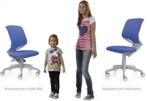 MAYER Rastúca stolička SMARTY 2416 02 modrá