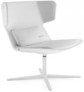 LD SEATING Dizajnové kreslo FLEXI LOUNGE, FL-L-N0, biela podnož