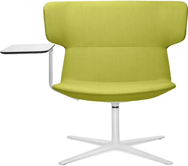 LD SEATING Dizajnové kreslo FLEXI LOUNGE, FL-L-N0, biela podnož