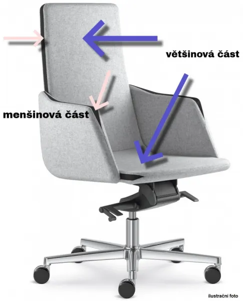 LD SEATING Kancelárske kreslo HARMONY 830-H