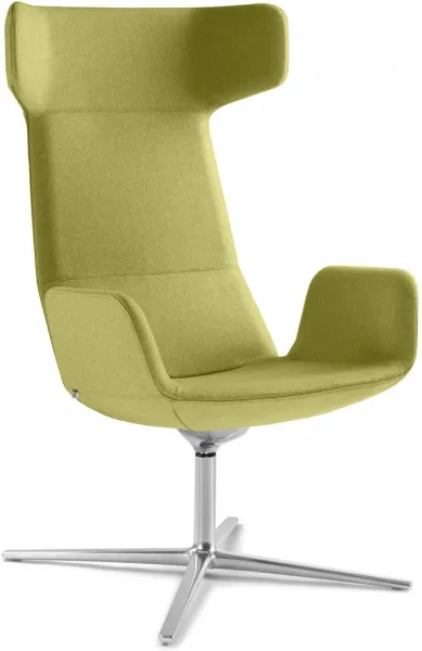 LD SEATING Designové kreslo FLEXI LOUNGE,FL-XLBR-N6