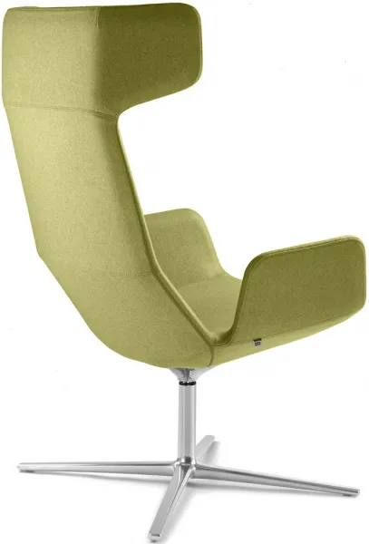 LD SEATING Designové kreslo FLEXI LOUNGE,FL-XLBR-N6