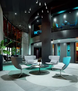 LD SEATING Designové kreslo FLEXI LOUNGE,FL-XLBR-N6