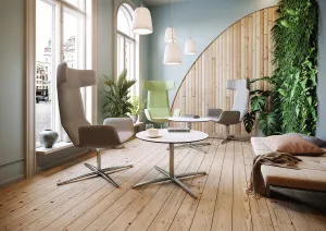 LD SEATING Designové kreslo FLEXI LOUNGE,FL-XLBR-N6