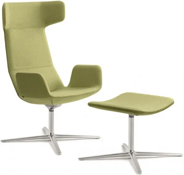 LD SEATING Designové kreslo FLEXI LOUNGE,FL-XLBR-N6