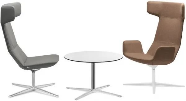 LD SEATING Designové kreslo FLEXI LOUNGE,FL-XLBR-N6