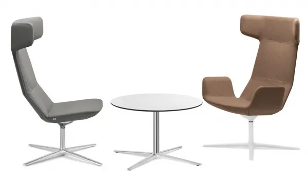 LD SEATING Designové reslo FLEXI LOUNGE,FL-XLBR-N0