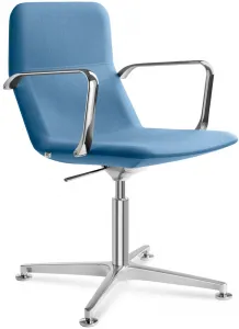 LD SEATING Konferenčné kreslo FLEXI LIGHT, CHL,BR,F60-N6