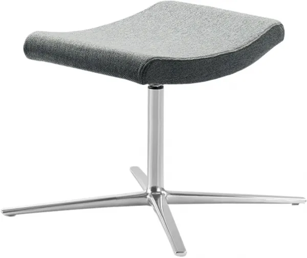 LD SEATING Podnožka RELAX,RE-T,F27-N6, kríž hliník leštěný