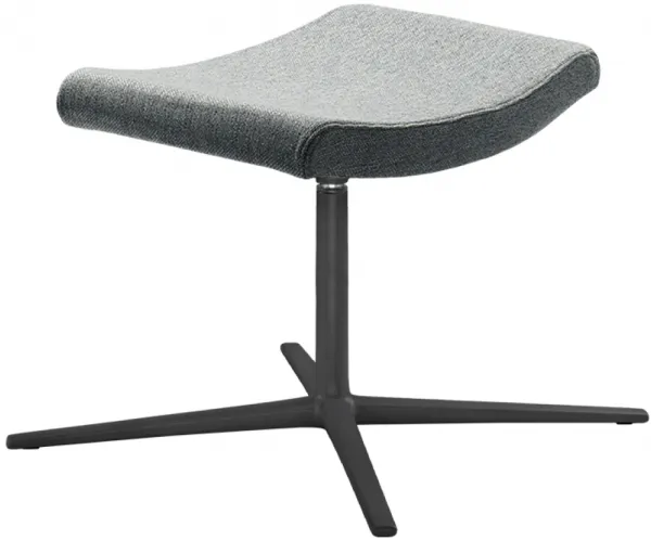 LD SEATING Podnožka RELAX,RE-T,F27-N1, kríž hliník čierny