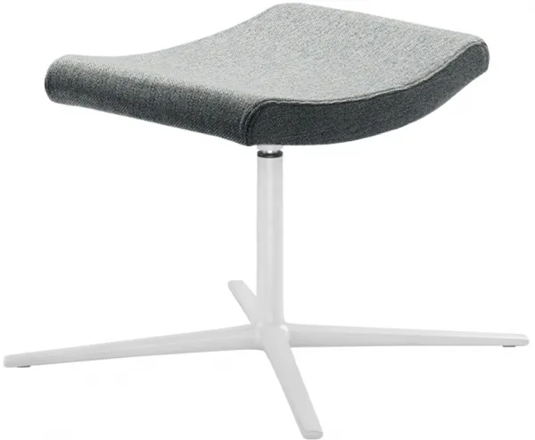 LD SEATING Podnožka RELAX, RE-T,F27-N0, kríž hliník biely