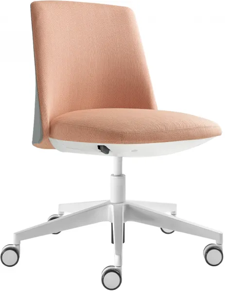 LD SEATING Kancelárske kreslo MELODY DESIGN 775-FR, F40-N0, kríž hliník bílý