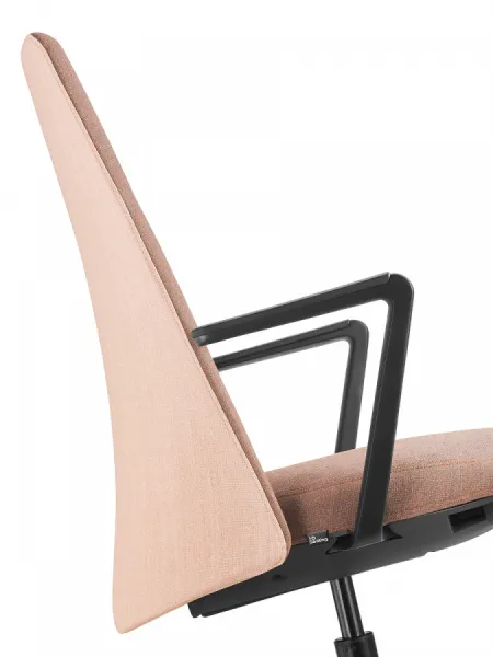 LD SEATING Kancelárske kreslo MELODY DESIGN 785-FR, F40-N1, kríž hliník čierny