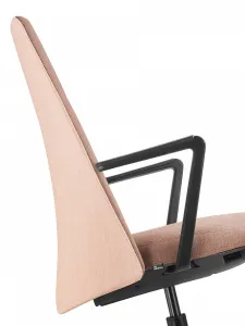 LD SEATING Kancelárske kreslo MELODY DESIGN 785-FR, F40-N1, kríž hliník čierny
