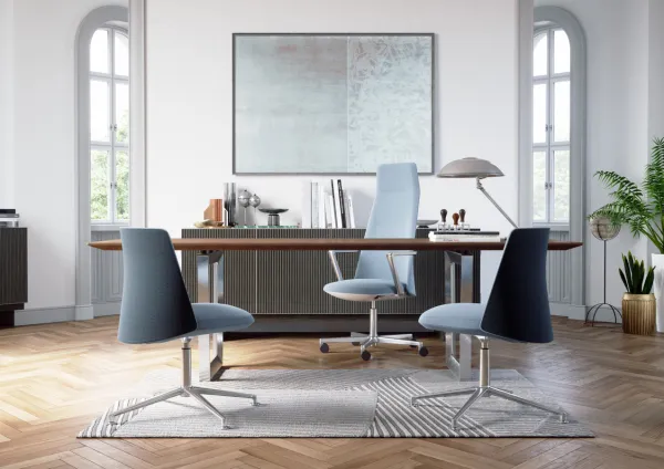 LD SEATING Kancelárske kreslo MELODY DESIGN 796-FR, F40-N6