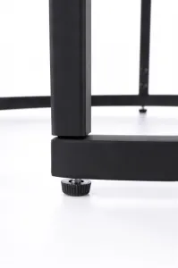 HALMAR Konferenčný stolík OREO kulatý, oriech