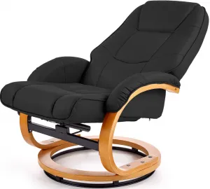 HALMAR relaxačné kreslo Matador čierne