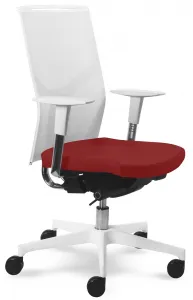 MAYER kancelárská stolička Prime 2302 W, biele prevedenie
