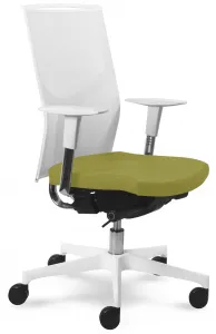 MAYER kancelárská stolička Prime 2302 W, biele prevedenie