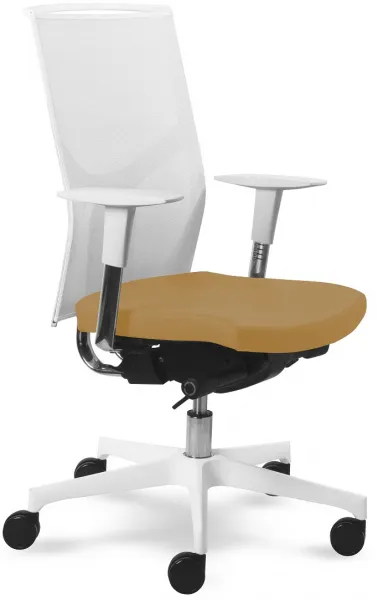 MAYER kancelárská stolička Prime 2302 W, biele prevedenie