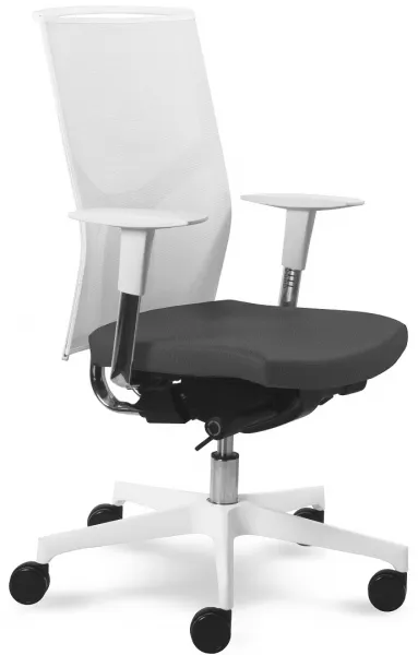MAYER kancelárská stolička Prime 2302 W, biele prevedenie