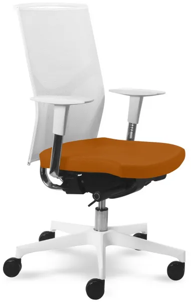 MAYER kancelárská stolička Prime 2302 W, biele prevedenie