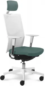 MAYER kancelárská stolička Prime 2302 W, biele prevedenie