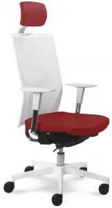 MAYER kancelárská stolička Prime 2302 W, biele prevedenie