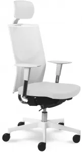 MAYER kancelárská stolička Prime 2302 W, biele prevedenie