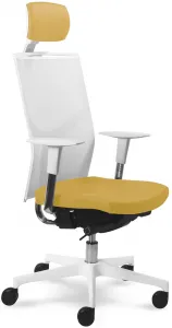 MAYER kancelárská stolička Prime 2302 W, biele prevedenie