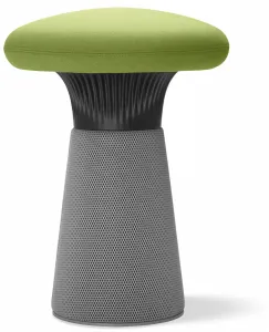 LD SEATING dizajnový taburet FUNGHI, FU-40/54-N1, čierny plast
