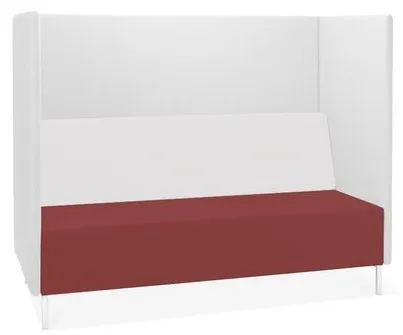 LD SEATING Čalouněná stěna pro trojmístný box KUBIK BOX KB3, KB-WALL3_