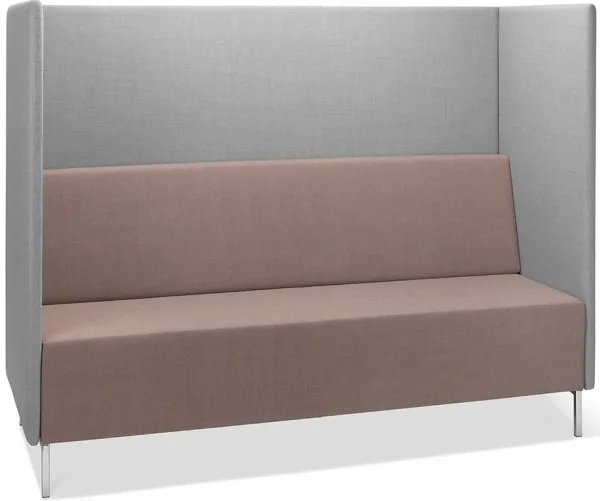LD SEATING Čalouněná stěna pro trojmístný box KUBIK BOX KB3, KB-WALL3_
