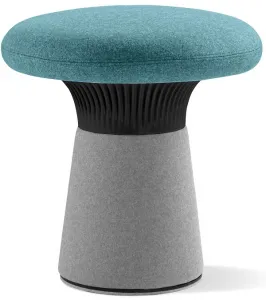 LD SEATING Designový taburet FUNGHI, FU-50/50-N1 čierna