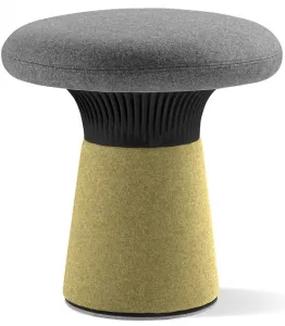 LD SEATING Designový taburet FUNGHI, FU-50/50-N1 čierna