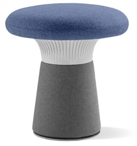 LD SEATING Designový taburet FUNGHI, FU-50/50-N2 sivý plast
