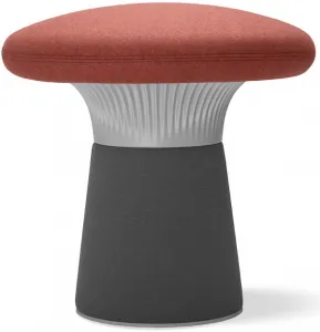 LD SEATING Designový taburet FUNGHI, FU-50/50-N2 sivý plast