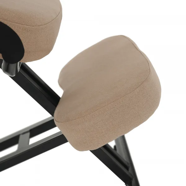 TEMPO KONDELA Ergonomická kľakačka RUFUS béžová/čierná