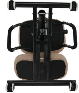 TEMPO KONDELA Ergonomická kľakačka RUFUS béžová/čierná