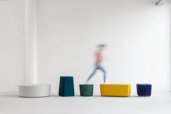 RIM designový taburet STONES SE 7767