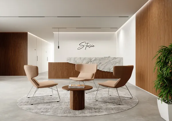 LD SEATING Dizajnové kreslo FLEXI LOUNGE, FL-L-N0, biela podnož_