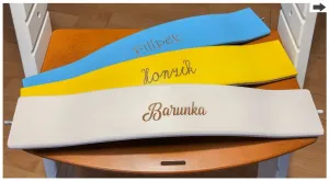 WOOD PARTNER Rastúca stolička SANDY natur/ biela
